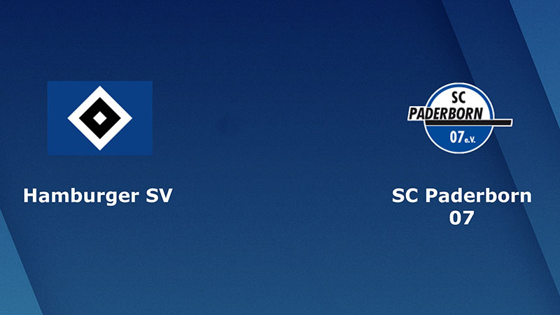 Hamburg vs Paderborn 07 – 00h30 ngày 08/12/2018 – Hạng 2 Đức - Bundesliga.2